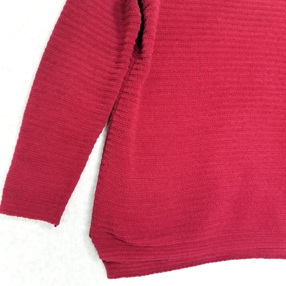 J Jill Chenille Women's Size XS Textured Sweater Pullover Soft Cozy Cabincore - Picture 4 of 9